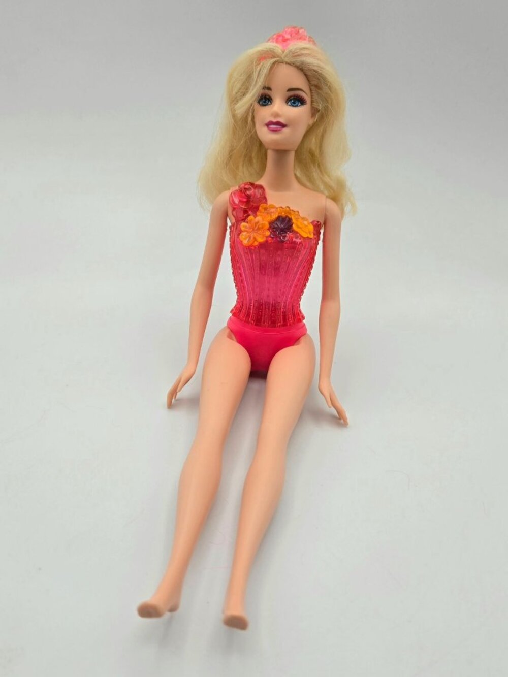 Barbie and the Secret Door Princess Alexa Doll ONLY 3D Clear Flower Top 2013 12"